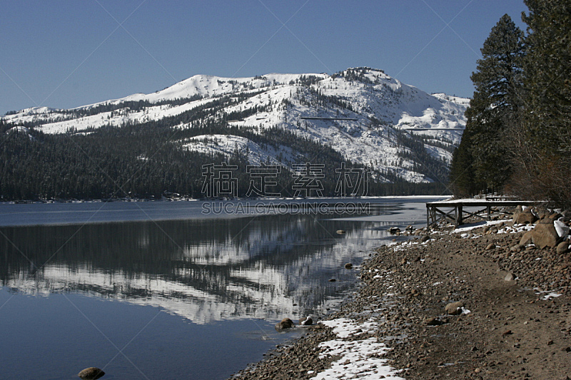 太浩湖,滑雪聚会,美,洛矶山脉,度假胜地,水平画幅,雪,无人,邮轮,湿