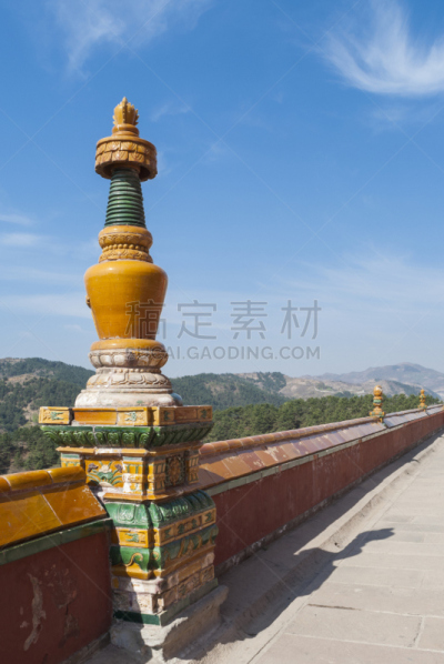 承德,寺庙,布达拉宫,喇麻庙,清朝,天空,修道院,无人,户外,非凡的