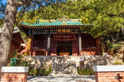 衡山,道教,寺庙,山,北,非凡的,大同,山西省,水平画幅,无人