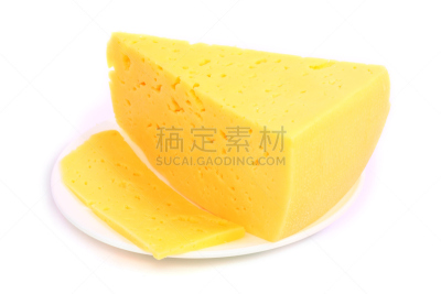奶酪,饮食,奶制品,洞,水平画幅,素食,无人,白色背景,特写,彩色图片