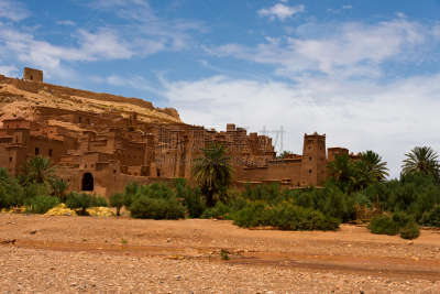 clay buildings in Aït Benhaddou