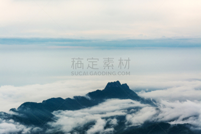 山,海洋,mis环状跑道,长春花属,天空,佛蒙特,美,水平画幅,云,无人