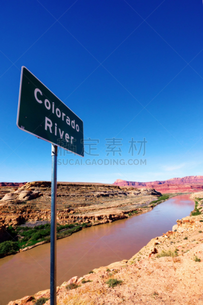 科罗拉多河,标志,格林峡谷,鲍威尔湖,干旱,垂直画幅,水,天空,美,洛矶山脉