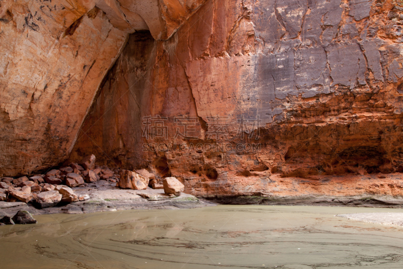 卡阿瑟德瑞尔峡谷,部分,Purnululu National Park,邦格尔邦格尔山脉,西澳大利亚,The Kimberley,水平画幅,岩石,无人,摄影