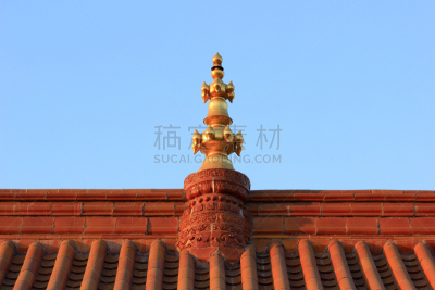 特写,黄色,瓦,沙漠卷甘蓝,禅宗,著名景点,古董,艺术,水平画幅,传统