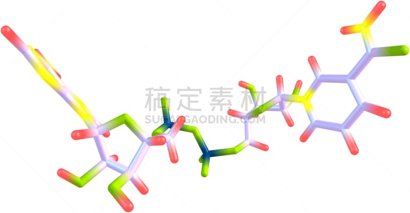 白色,分子结构,腺嘌呤,分离着色,水平画幅,无人,绘画插图,科学实验,辅酶q10,科学