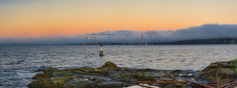 公园,风景,纳奈莫,全景,海洋,大不列颠哥伦比亚,汽车起重机,锐角,水,天空