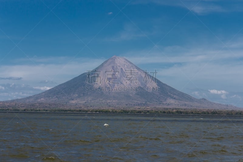 尼加拉瓜,火山,面向陆地,康塞普西翁,马那瓜,自然,水平画幅,熔岩,地质学