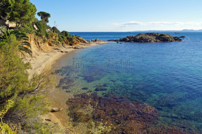 水,海滩,地中海,陡峭海岸,加泰隆尼亚,水平画幅,沙子,无人,户外