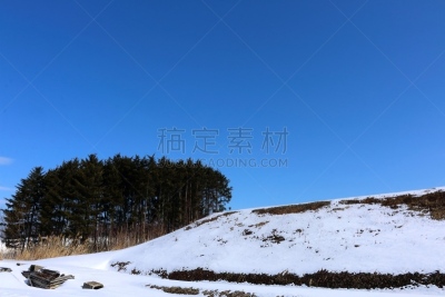 雪,水平画幅,无人,户外,北海道,短歌,日语,摄影