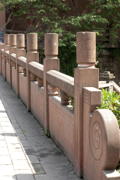 石材,栏杆,栏杆支柱,空中走廊,垂直画幅,艺术,无人,古老的,户外,雕塑
