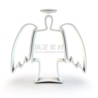 3d angel symbol