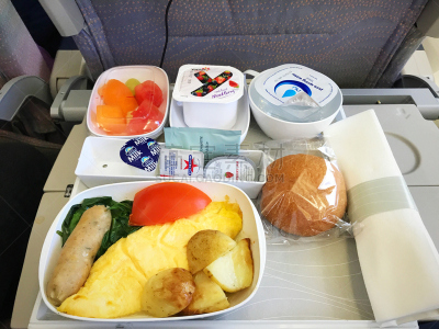 厚木板,早餐,餐盘,澳大利亚,悉尼,特写,餐具,风,飞机食品,水平画幅