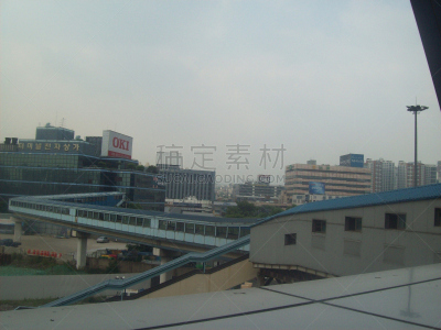 城市,首尔,韩国,水平画幅,建筑,夜晚,无人,金融,城市天际线,南