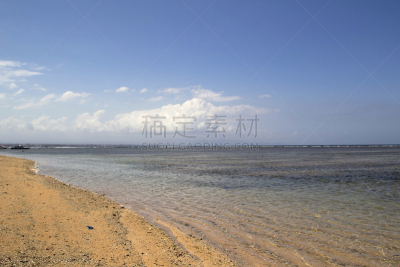 巴厘岛,印度尼西亚,莎努尔,海滩,海洋,无人,图像,水平画幅,圣吉吉海滩,龙目岛
