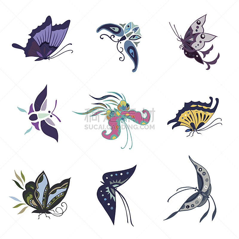式样,蝴蝶,纹理效果,新加坡,热带气候,橙色,翅膀,动物,装饰物,纹理