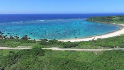 岛,宫崎市,热带气候,图像,海洋,美,太平洋,无人机,无人,海岸线
