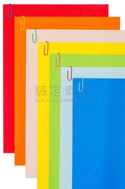 办公用品,回形针,彩虹,文具盘,垂直画幅,办公室,金属,文档,曲别针,成品