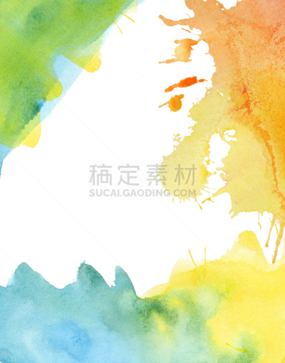 水彩背景,色彩鲜艳,垂直画幅,绘画插图,形状,墨水,彩色图片,撒出,玷污的