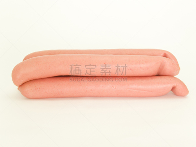 香肠,维也纳,饮食,水平画幅,无人,白色背景,特写,德国食物,肉,德式香肠