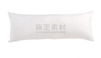 枕垫,白色,巨大的,个人随身用品,就寝时间,水平画幅,纺织品,白色背景,背景分离,软垫