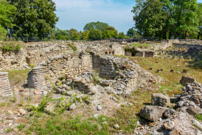 考古学,公共游泳池,公园,希腊,mithridates vi,狄昂迪慕西,奥林匹斯山,纪念碑,水,古代文明