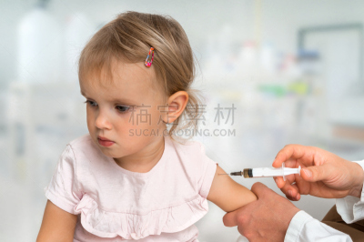 肩,婴儿,儿科医师,可爱的,注射器,健康保健,护士,专业人员