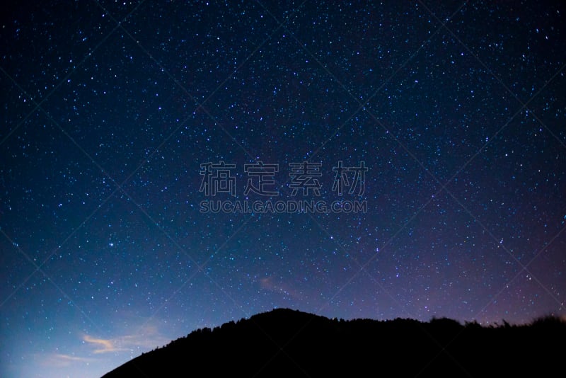 星系,仙后座,太空,洞,水平画幅,山,夜晚,无人,蓝色,巨大的