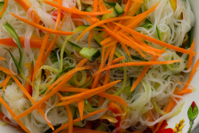 蔬菜,沙拉,传统,食品,橙色,椒类食物,配菜,餐具,中国,胡萝卜