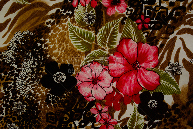 纺织品,条纹,美洲豹,式样,纹理,仅一朵花,水平画幅,无人,符号,斑驳的
