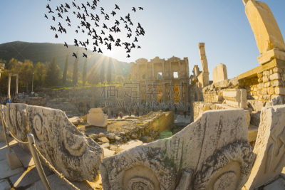 Ephesus temple (Ephesus was an ancient Greek city on the coast of Ionia, three kilometres southwest of present-day Selçuk in İzmir Province, Turkey. It was built in the 10th)