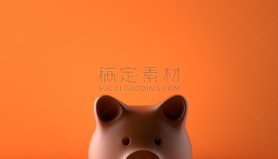 小猪扑满,正面视角,留白,银行帐户,安全,责任,想法,彩色图片,一个物体,商务