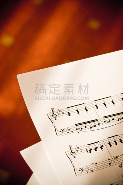 音符,乐谱,音乐,概念和主题,特写,背景,彩色图片,高视角,垂直画幅,调号