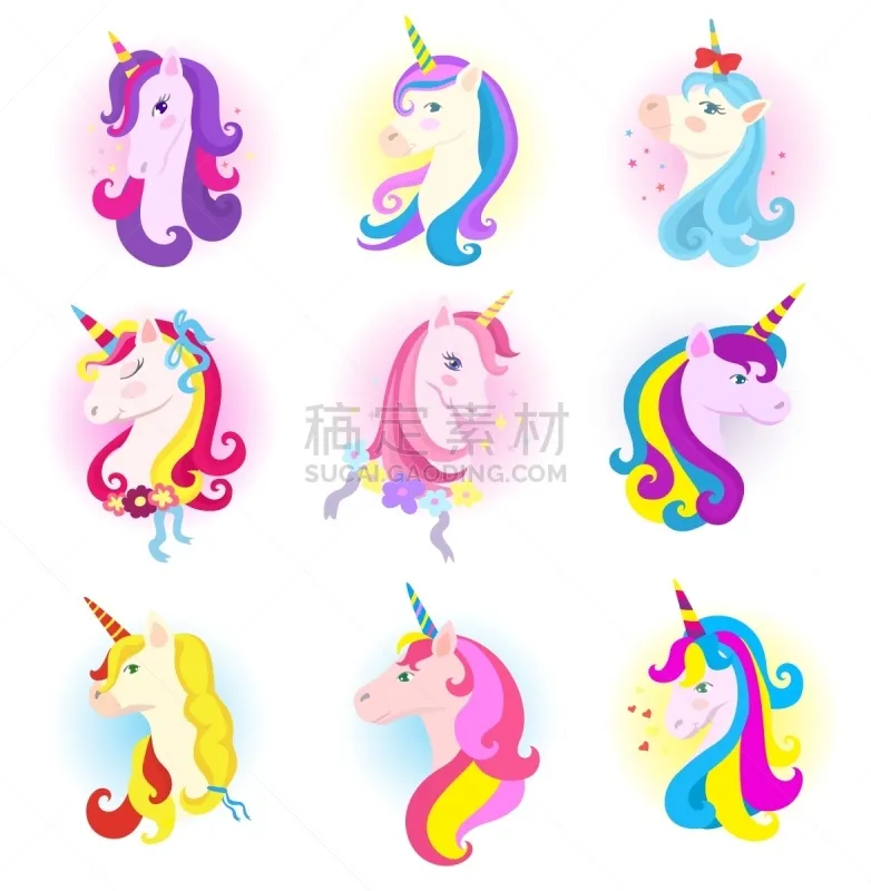 绘画插图 性格 卡通 马 小山羊 矢量 动物 幻想 彩虹 独角兽图片素材下载 稿定素材 绘画插图 性格 卡通 马 小山羊 矢量 动物 幻想 彩虹 独角兽图片素材下载 稿定素材