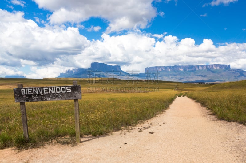 罗赖马山,平顶山区,平顶山,canaima,罗赖马州,委内瑞拉,南美,水平画幅,无人,户外