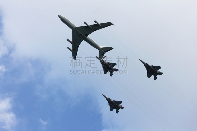 空中加油,f-15型飞机,特拉维夫,大油轮,天空,水平画幅,油轮