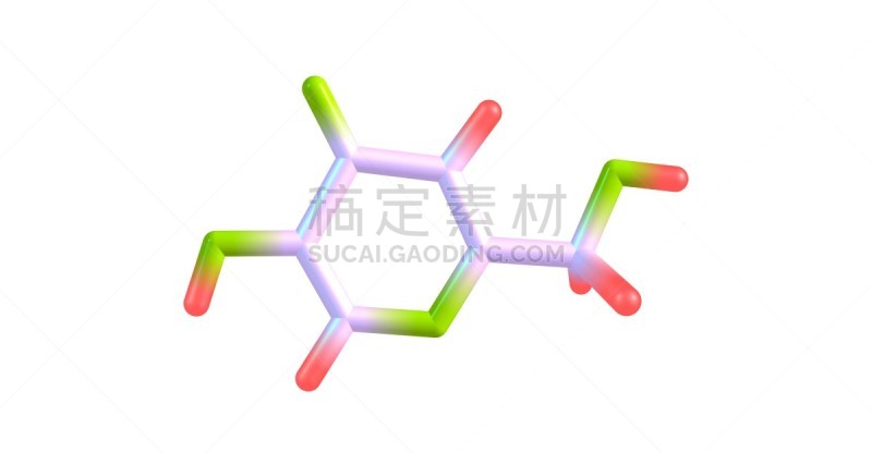 酸,分子结构,白色,分离着色,有机食品,化学制品,化学,食品,图像,分子