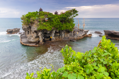 海神庙,巴厘岛,三宝颜锡布格,水,天空,当地著名景点,国际著名景点,海滩,热带气候,著名景点