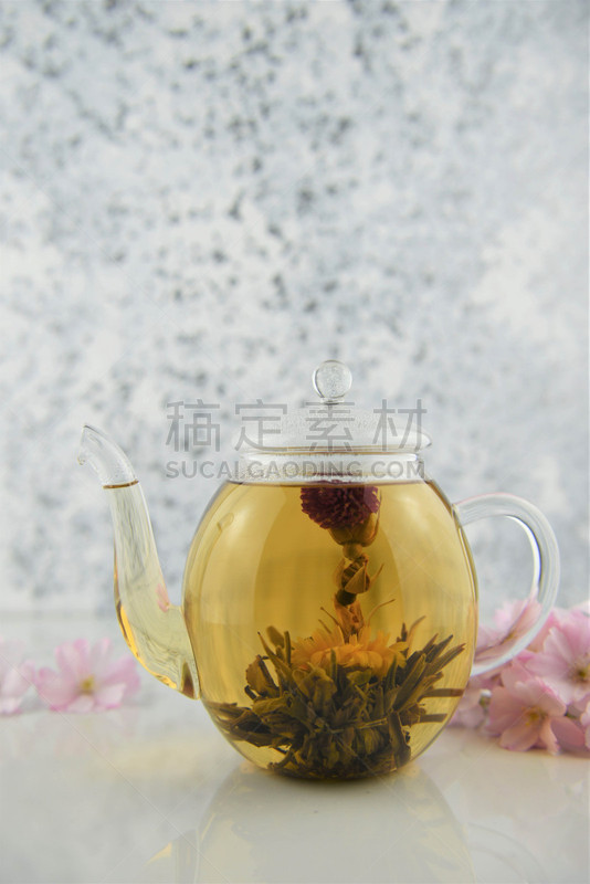 白色,茶,玻璃,茶壶,弹球,垂直画幅,无人,热饮,英格兰,夏天
