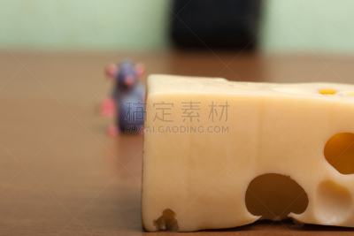 奶酪,鼠,捕鼠器,洞,芳香的,水平画幅,老鼠,特写,哺乳纲,看