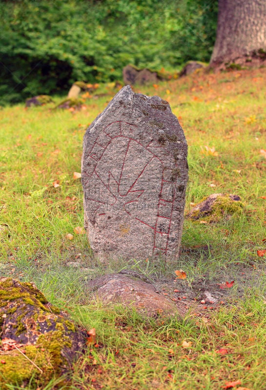 草地,神符,瑞典,过去,灰色,死的,橙色,剥落