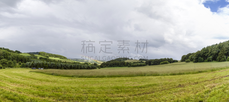 地形,全景,艾费尔高原,自然,草地,水平画幅,绿色,山,景观设计,无人