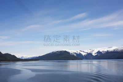 雪,山,水,美国,水平画幅,无人,海港,户外,冰,海洋