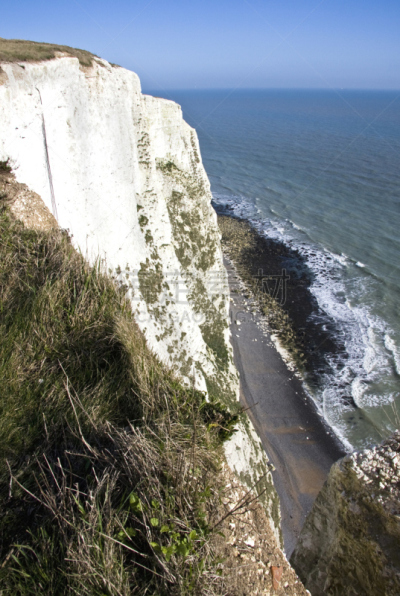多佛的白色悬崖,北丘,white cliffs,肯特,自然,垂直画幅,地形,肯特岛,无人,自然地理