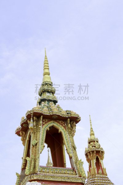 古代,职权,佛,贞德,猜耶县,圣骨匣,垂直画幅,天空,建筑,无人