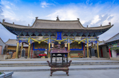 西宁,寺庙,青海省,藏族,犹太教会堂,灵性,水平画幅,建筑,建筑结构,修道院
