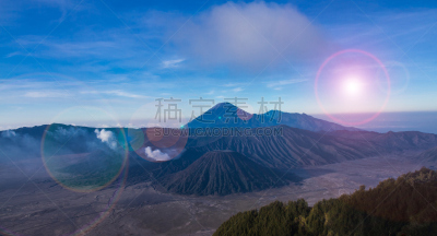 婆罗摩火山,山,风景,塞梅鲁火山,滕格尔火山,bromo-tengger-semeru national park,东爪哇,爪哇,火山口,天空