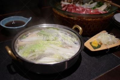 日本,波特派,沸腾的,热,健康食物,图像,水平画幅,无人,蘑菇,蔬菜