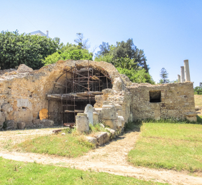 迦太基（非洲古国）,远古的,城市,突尼斯,北非,水平画幅,无人,雕像,建筑结构,地中海