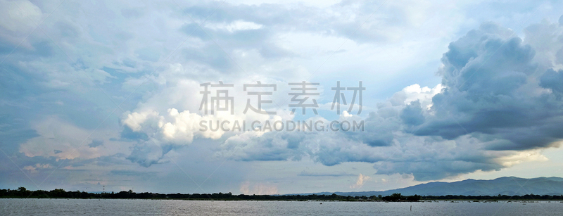云景,曙暮光,河流,天空,地形,俄亥俄河,华贵,青蛙,草,水库